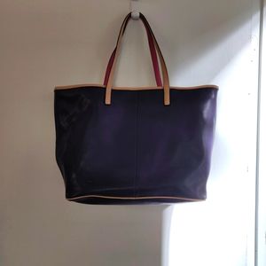 Coach park metro leather tote